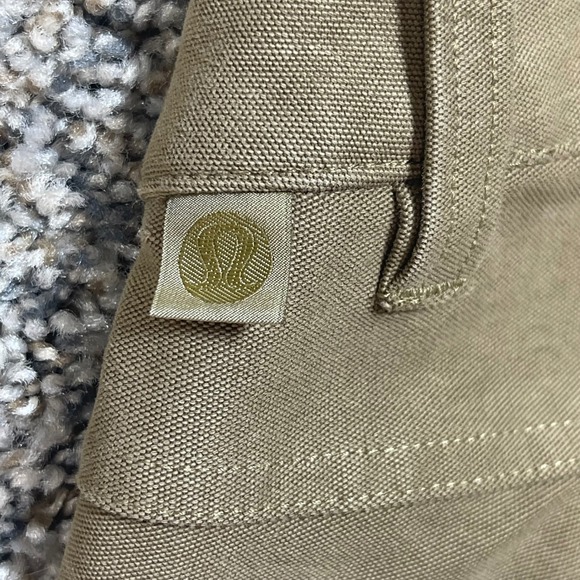 Lululemon ABC Slim Fit Pant Warpstreme Men's 28x31 Khaki Tan LM5ABNS - Picture 2 of 10